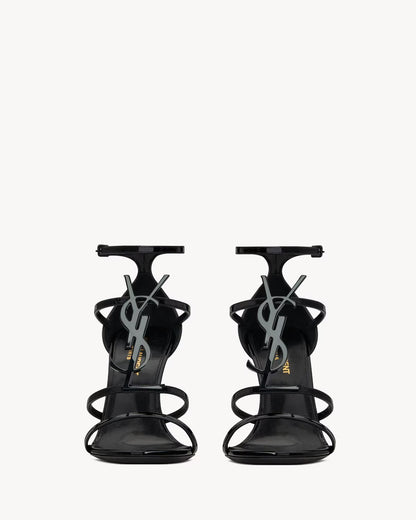 Cassandra sandals in patent leather