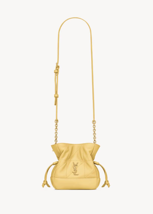 Jamie  Mini Shoulder Pouch In Lambskin