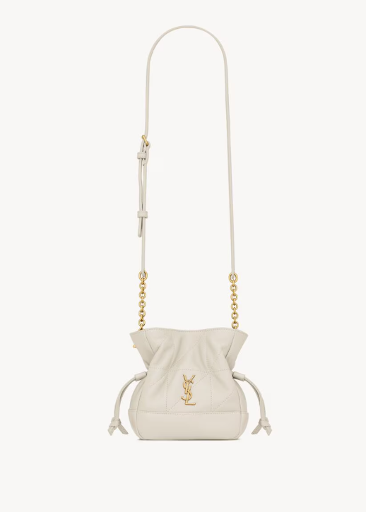 Jamie  Mini Shoulder Pouch In Lambskin
