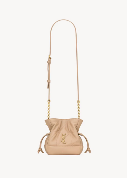 Jamie  Mini Shoulder Pouch In Lambskin